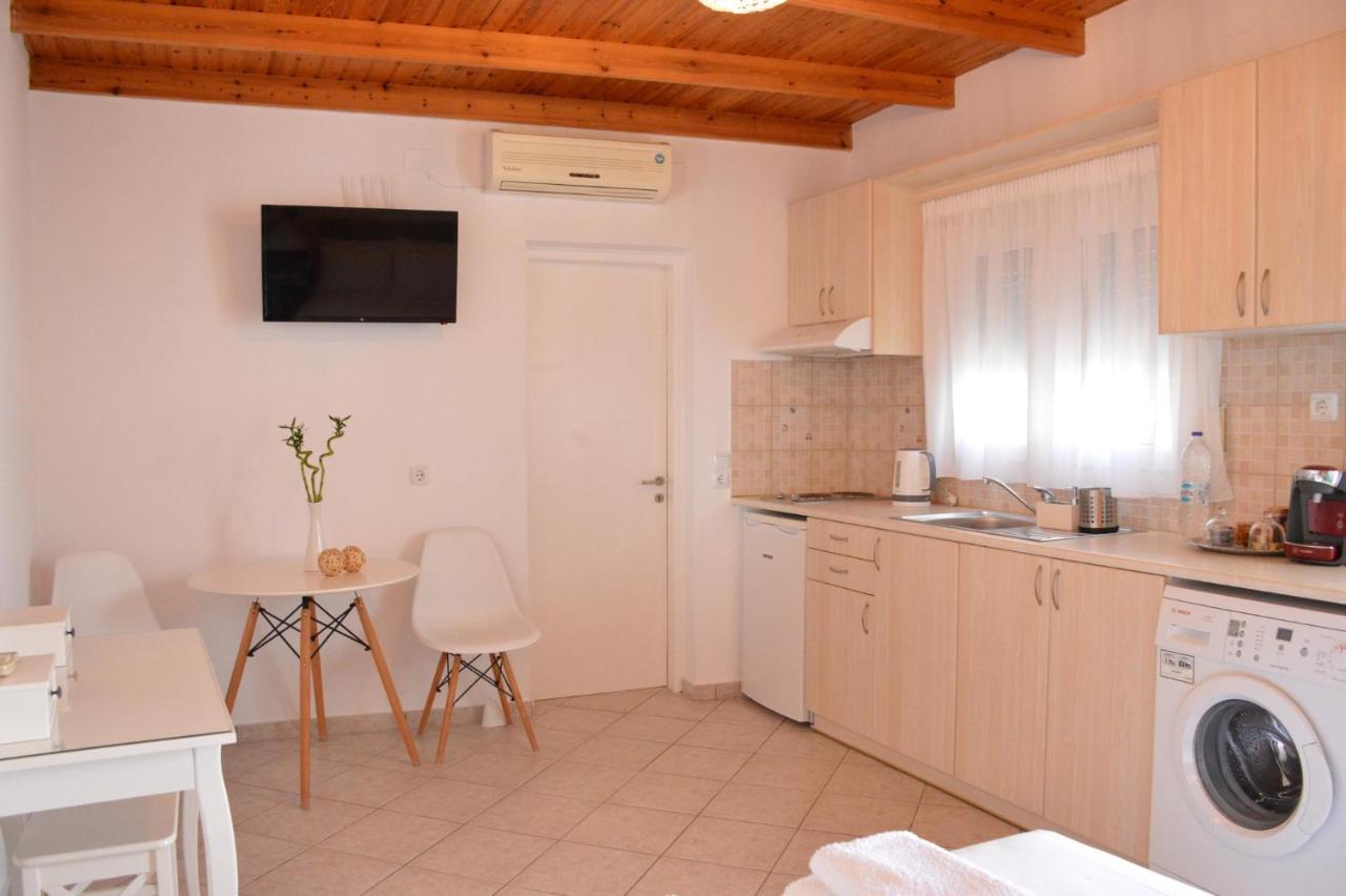 Cute Studio In Milos Tripití Exteriér fotografie
