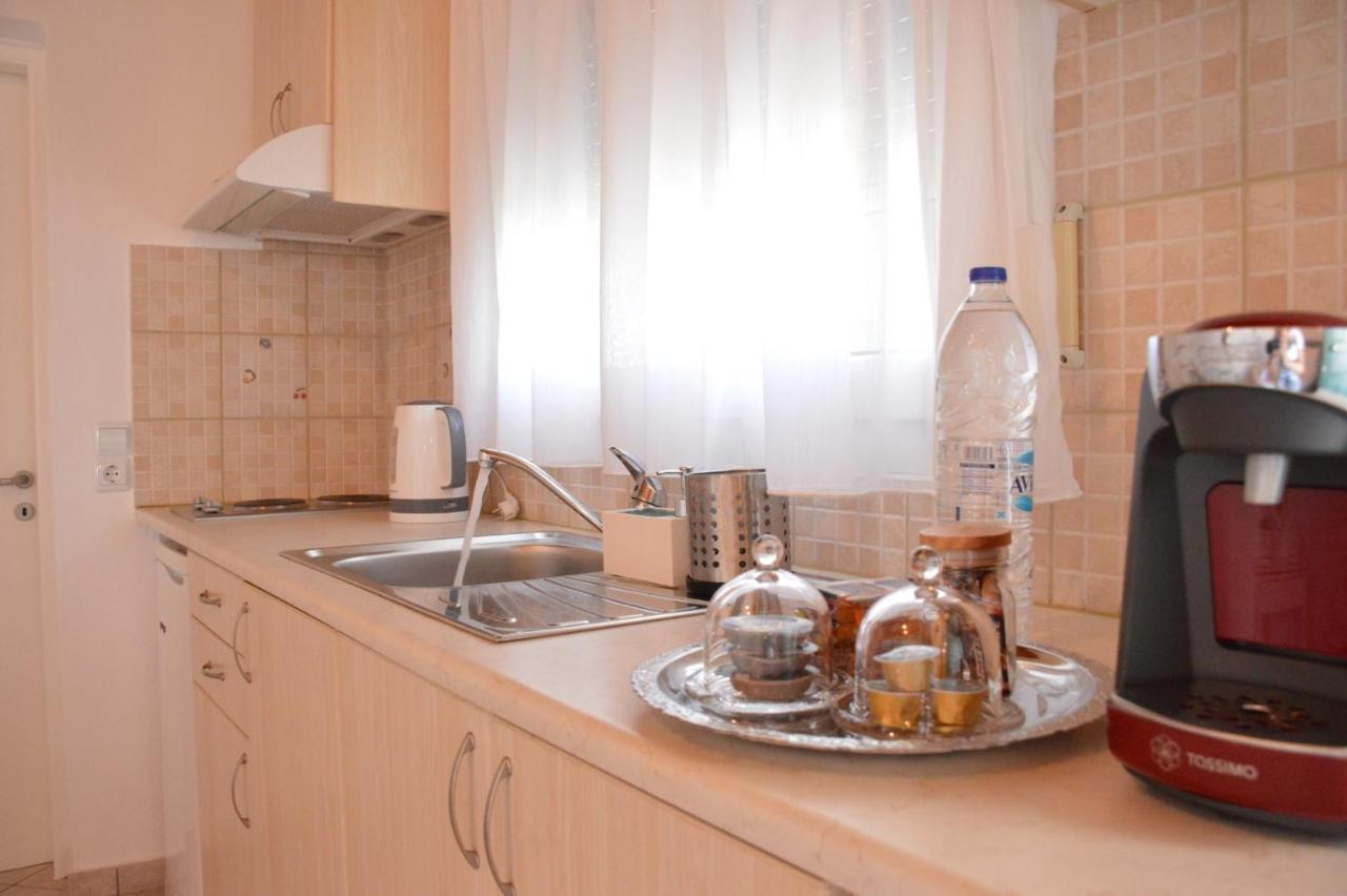 Cute Studio In Milos Tripití Exteriér fotografie